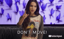 Dont Move Olivia Rodrigo GIF - Dont Move Olivia Rodrigo Released GIFs