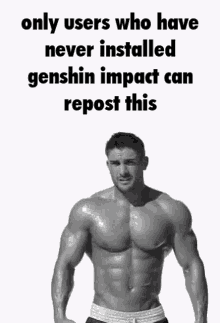 repost repost if gen genshin impact chad
