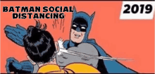 batman social distancing social distance social distance hug