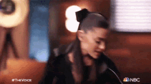 Throwing A Paper Ariana Grande GIF - Throwing A Paper Ariana Grande Holly Forbes GIFs