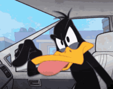 Daffy Duck Spitting GIF - Daffy Duck Spitting GIFs