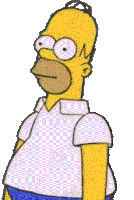The Simpsons Homer Simpson Sticker - The Simpsons Homer Simpson Homer In Bush Stickers