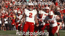 Adrian Martinez Huskers GIF - Adrian Martinez Huskers Stat Padding GIFs