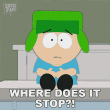 Where Does It Stop Kyle Broflovski GIF - Where Does It Stop Kyle Broflovski South Park GIFs
