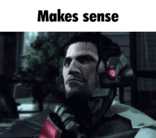 Makes Sense Samuel Rodriguez GIF - Makes Sense Samuel Rodriguez Metal Gear Rising GIFs