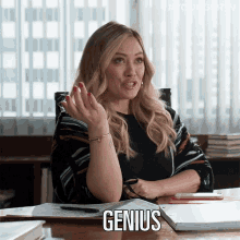 Genius Hilary Duff GIF - Genius Hilary Duff Kelsey Peters GIFs