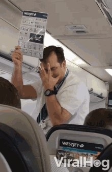 Mask Off Flight Attendant GIF - Mask Off Flight Attendant Funny Guy GIFs