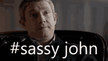 Sassy John Watson GIF - Sassy John Watson Sherlock GIFs
