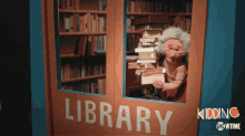 Library Puppet GIF - Library Puppet Viva Las Pages GIFs
