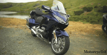 Motorcycle Black And Blue GIF - Motorcycle Black And Blue Observe GIFs