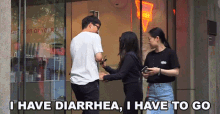i have diarrhea i have to go run away hurry emergency i have diarrhea i have to go run away hurry emergency