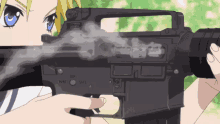 Anime Gun Fight Gifs Tenor