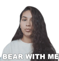 Bear With Me Alessia Cara Sticker - Bear With Me Alessia Cara Be Patient Stickers