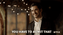 You Have To Admit That Tom Ellis GIF - You Have To Admit That Tom Ellis Lucifer Morningstar GIFs