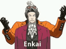 Enkai Miles Edgeworth GIF - Enkai Miles Edgeworth Ace Attorney GIFs