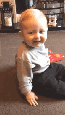 Baby Biscuit GIF - Baby Biscuit Smile GIFs