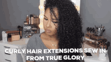 Human Hair Extensions Sew In Curly Hair Extensions Sew In GIF - Human Hair Extensions Sew In Curly Hair Extensions Sew In Sew In Hair Extensions Before And After GIFs