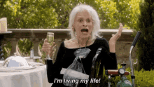 Let Her Be GIF - The Mick Im Living My Life Old Lady GIFs