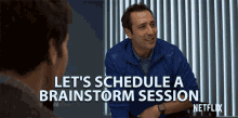 brainstorm session schedule meeting discussion paul rudd
