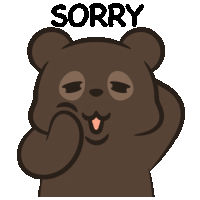 Apologize Apology Sticker - Apologize Apology Apologies Stickers