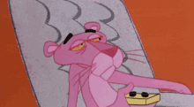 Pink Panther - The Pink Tail Fly GIF - Pink Panther Sad Lonely GIFs