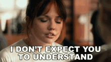 I Dont Expect You To Understand Emily Meade GIF - I Dont Expect You To Understand Emily Meade Sydney GIFs