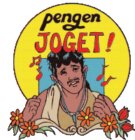 Man Looking Joyful Saying I Wanna Boogey Sticker - Moms Prayerson The Road Pengen Joget Music Notes Stickers