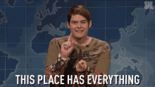 Place Has Everything Bill Hader GIF - Place Has Everything Bill Hader Snl GIFs