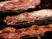 Sizzling Bacon GIF - Bacon Sizzling Yum GIFs