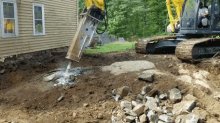 Excavator Excavating GIF - Excavator Excavating Heavy GIFs
