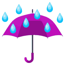 umbrella with rain drops nature joypixels bad mood walking in the rain