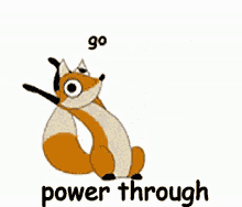 Power Through Motivational GIF - Power Through Motivational Squirrel GIFs