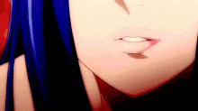 Kiss Anime GIF - Kiss Anime Blue Hair GIFs