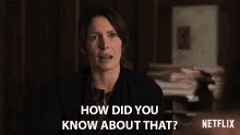 How Did You Know About That Charmaine Roberts GIF - How Did You Know About That Charmaine Roberts Virgin River Breaking Point GIFs