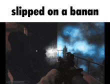 Banana Slipped On A Banan GIF - Banana Slipped On A Banan Slipped GIFs