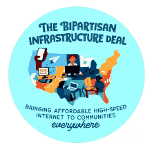 wifi internet united states map bipartisan infrastructure deal