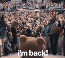 I'M Back GIF - Ted Im Back Excited GIFs