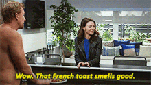 greys anatomy amelia shepherd wow that french toast smells good french toast national french toast day