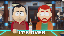 Lets Face It Dude Its Over GIF - Lets Face It Dude Its Over Stan Marsh GIFs
