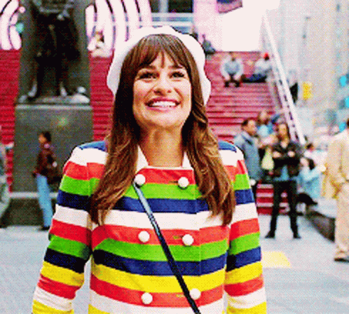 Glee Rachel Berry GIF - Glee Rachel Berry Smiling GIFs