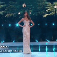 Gabriela Tafur Miss Universe2019evening Gown GIF - Gabriela Tafur Miss Universe2019evening Gown GIFs