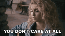 You Dont Care At All Tori Kelly GIF - You Dont Care At All Tori Kelly Sorry Would Go A Long Way Song GIFs