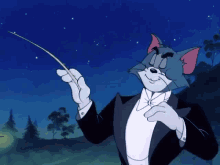 Tom And Jerry Orchestra GIF - Tom And Jerry Orchestra Tom And Jerry Orchestra Director GIFs