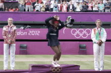 Killin The Game GIF - Serena Williams Jump Jumping GIFs