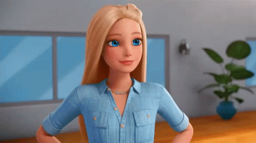 Barbie Smile GIF - Barbie Smile Happy - Discover &amp; Share GIFs