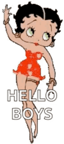 Betty Boop Sparkles GIF - Betty Boop Sparkles Hello GIFs
