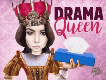 Queen Drama GIF - Queen Drama Tissue GIFs