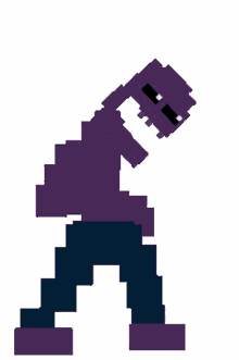 Hombre Morado Purple Guy GIF - Hombre Morado Purple Guy Walk GIFs