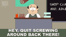 hey quit screwing around back there richard adler south park s3e4 e304