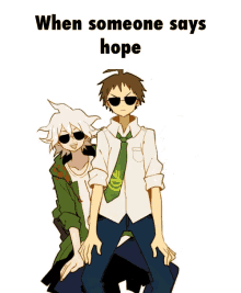 naegi nagito hajime hope hopesquad naegi nagito hajime hope hopesquad